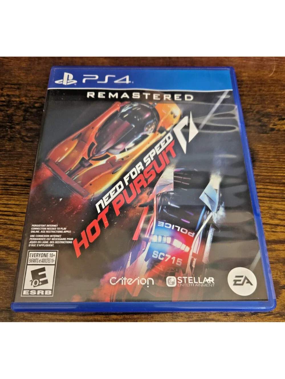 Need for Speed Hot Pursuit Remastered (Sony PS4, 2020) Personal Copy